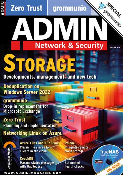 grommunio in ADMIN Magazine 83/2024